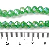 Baking Electroplate Glass Beads Strands DGLA-A039-J10mm-B03-4