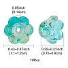 Transparent Glass Beads LAMP-FS0001-09A-5