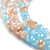 Glass Beads Strands EGLA-A034-M4mm-56-4