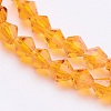 Imitation Austrian Crystal 5301 Bicone Beads LS-GLAA-S026-12-3