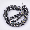 Electroplate Glass Beads Strands EGLA-S179-03B-D02-2