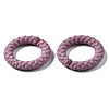 Spray Painted CCB Plastic Linking Rings CCB-Q091-010D-3
