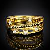 Trendy Real 18K Gold Plated Brass Cubic Zirconia Finger Rings RJEW-BB06512-7G-2