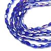 Opaque Glass Beads Strands GLAA-P001-04A-05-2