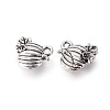 Pumpkin Tibetan Style Zinc Alloy Charms TIBEP-Q033-95-2