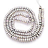 Electroplated Synthetic Non-magnetic Hematite Beads Strands G-T139-61D-2