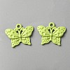Baking Paint Alloy Pendants FIND-TAC0011-82A-2