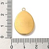 304 Stainless Steel Pendant Cabochon Settings For Enamel X-STAS-D013-01B-G-3
