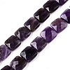 Natural Amethyst Beads Strands G-T138-168-4