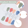 4 Skeins 4 Colors 6-Ply Cotton Embroidery Floss EMBR-WH20001-003D-6