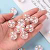 Transparent Enamel Acrylic Beads TACR-S155-005C-5