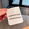 Alloy Rhinestone Alligator Hair Clips PW-WG9786A-01-1