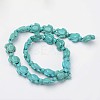 Dyed Synthetic Turquoise Bead Strands X-G-M152-10-B-2