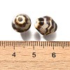 Vintage Style Glazed Ceramic Porcelain Beads PORC-H013-01-17-3
