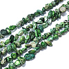 Natural Imperial Jasper Bead Strands G-P444-05E-1