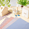 8Pcs 4 Colors Miniature Wallpapers DIY-GO0001-97-4