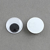 Black & White Wiggle Googly Eyes Cabochons DIY Scrapbooking Crafts Toy Accessories X-KY-S002-24mm-1