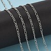 Iron Handmade Chains Figaro Chains Mother-Son Chains CHSM001Y-N-7