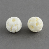 Handmade Carved OX Bone Beads BONE-R016-8mm-1