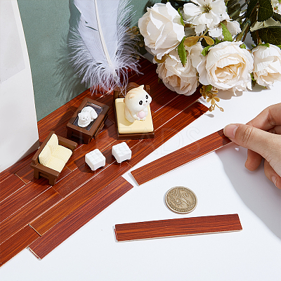 20Pcs Wood Sheet Miniature Ornaments DIY-WH0661-57A-1