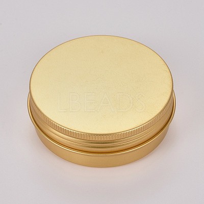 Round Aluminium Tin Cans LS-CON-WH0068-60-1