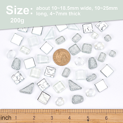 Glass Cabochons GGLA-OC0001-04B-1