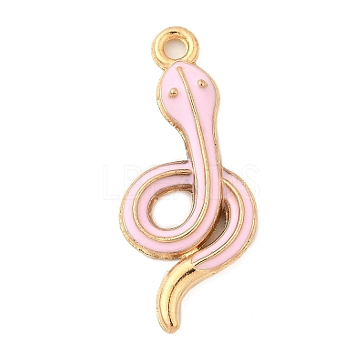Alloy Enamel Pendants FIND-U031-14G-04-1