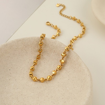 304 Stainless Steel Link Chain Necklaces for Women SA-CBA4051-06G-1