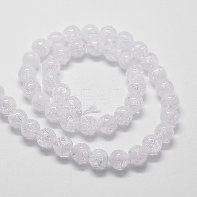 Natural Crackle Quartz Beads Strands G-D840-01-4MM-1