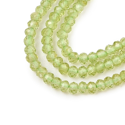 Natural Peridot Beads Strands G-ONLY-T-B07-01-1