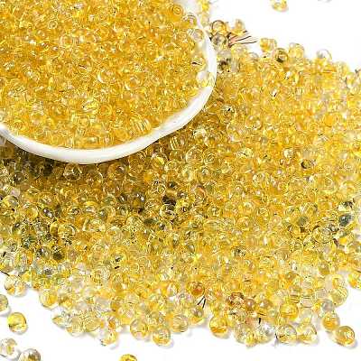 6/0 Spray Paint Fringe Glass Seed Beads X1-SEED-H003-11A-1
