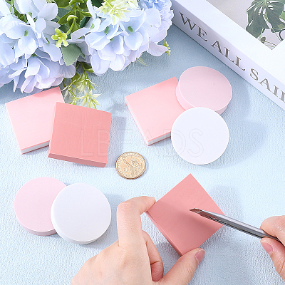 8Pcs 4 Styles Rubber Stamps AJEW-CP0008-33-1