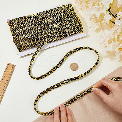 Polyester Braided Lace Ribbons OCOR-WH0105-181C-1