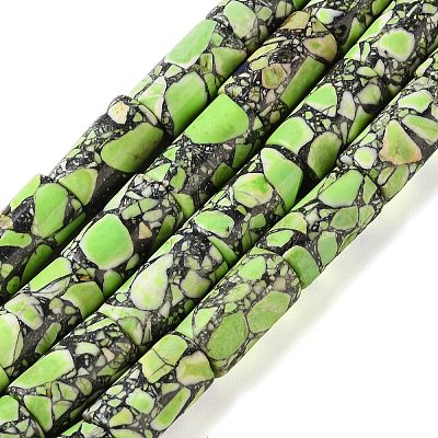Synthetic Imperial Jasper Beads GG-CBA0D66-01-1