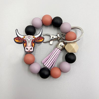 13 Styles Cattle Food Grade Eco-Friendly Silicone Focal Beads SIL-AN0001-04-1