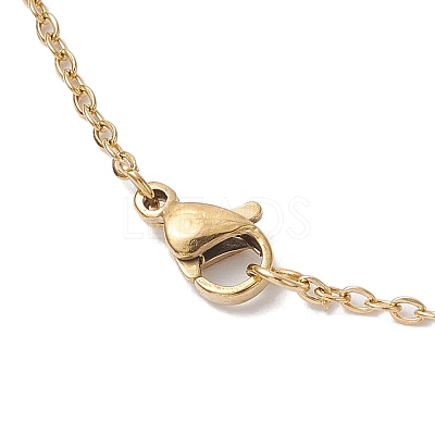 Glass & Glass Pearl Beads Pendants Necklaces for Women NJEW-MZ00106-04-1