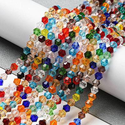 Transparent Glass Beads Strands GLAA-F029-3mm-29-1