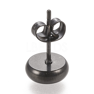 304 Stainless Steel Stud Earring Settings STAS-K202-05B-B-1