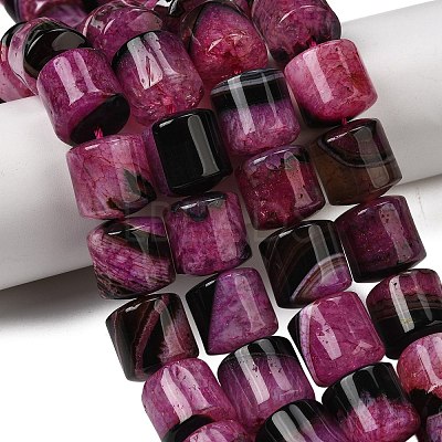 Natural Agate Beads Strands G-F820-P01-01G-1