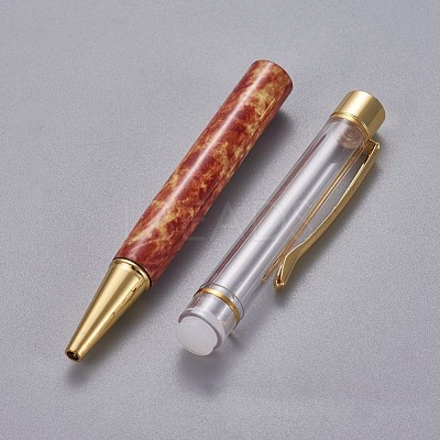 Creative Empty Tube Ballpoint Pens AJEW-L076-A08-1