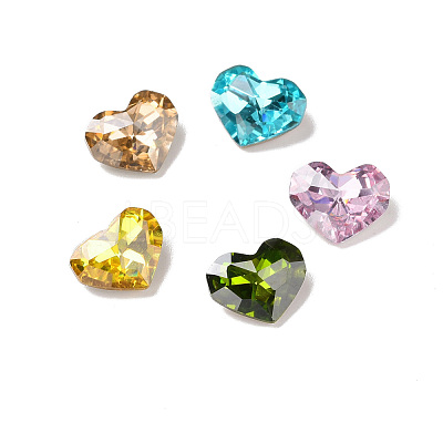 Glass Rhinestone Cabochons RGLA-J032-A-TG-1