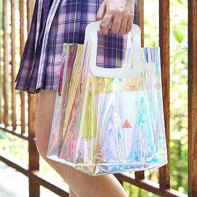 2 Colors PVC Laser Transparent Bag ABAG-SZ0001-03A-1