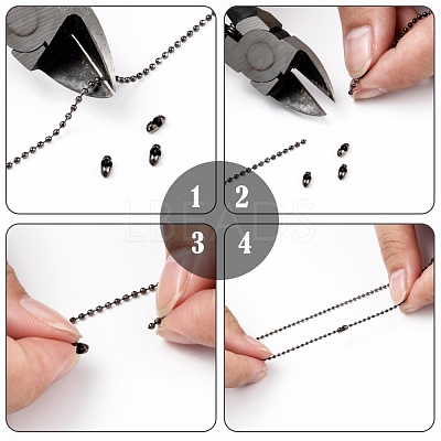 Brass Ball Chains CHC013Y-B-1