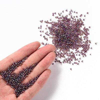 Round Glass Seed Beads SEED-A007-2mm-176-1