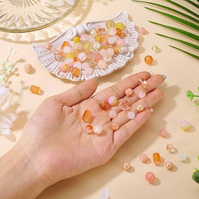 80G Transparent Glass Beads DGLA-TA0001-47K-1