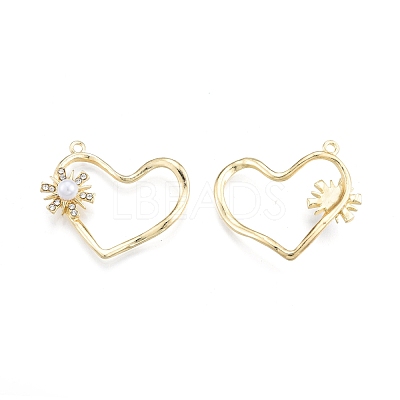 Alloy Rhinestone Pendants FIND-A017-05LG-1