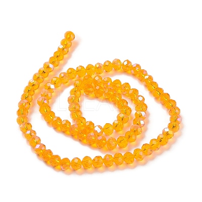 Electroplate Glass Beads Strands LS-EGLA-A034-T6mm-L11-1
