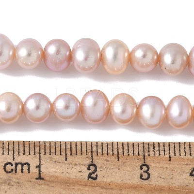 Natural Cultured Pearl Beads Strands PEAR-I007-07R-03B-1