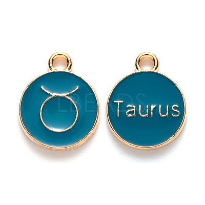 Alloy Enamel Pendants LS-ENAM-S124-01A-05C-1