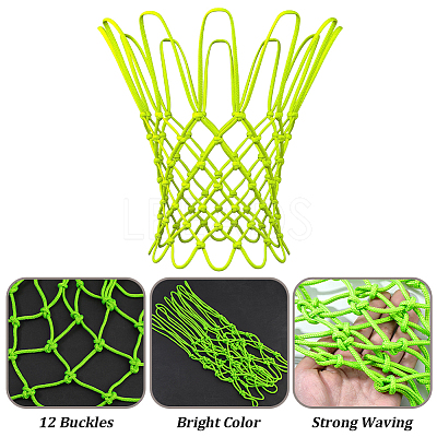 1Pc Nylon Basketball Net AJEW-CN0006-13-1